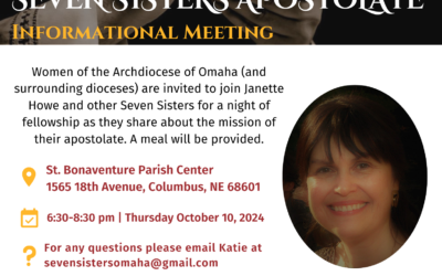 Archdiocese of Omaha- Informational Night