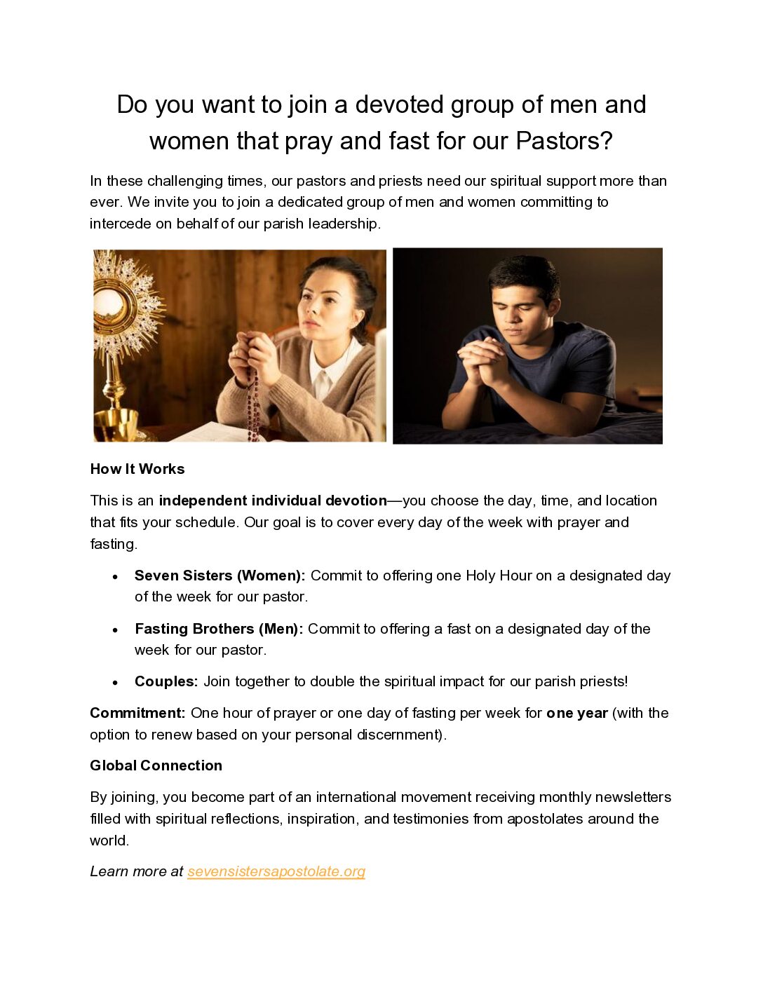 Information & Fellowship Gathering, Chicago – Sept 14, 2026