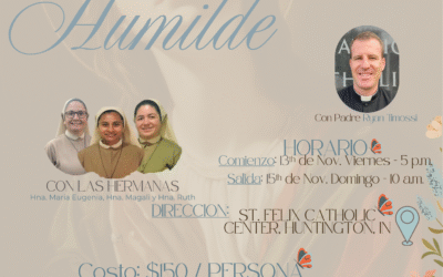Retiro de las Siete Hermanas – Un Corazón Humilde – Huntington, IN – 13 de Nov, 2026